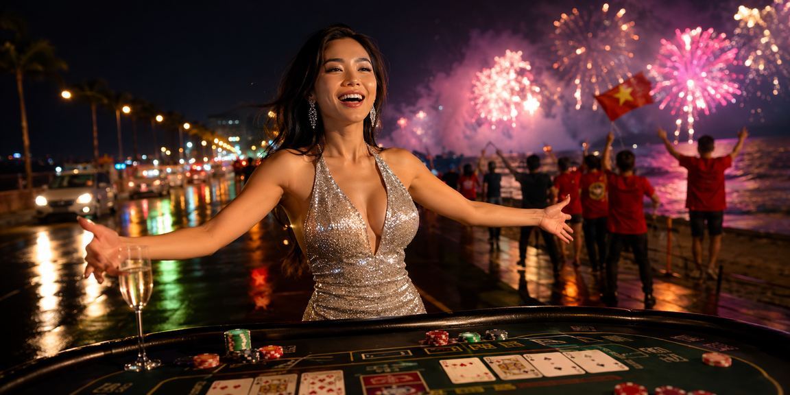 Cảnh giải trí baccarat tại Phan Thiết